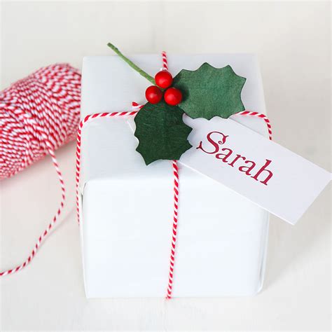 White Wrapping Paper | Gift Wrap for Christmas from Paper Tree