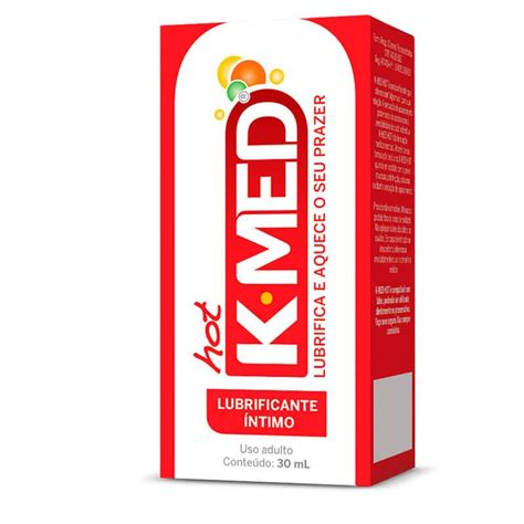 Preço Kmed hot gel lubrificante íntimo 30g Farmácia Mix