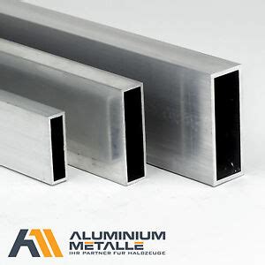 Aluminium Rechteckrohr Alu Almgsi Profil Kantrohr Hohlrohr