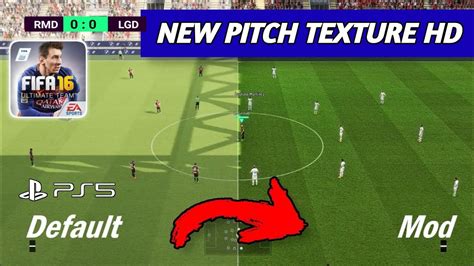 Fifa 16 Mobile Finall Update Pitch Hd New Texture Fifa 23 100