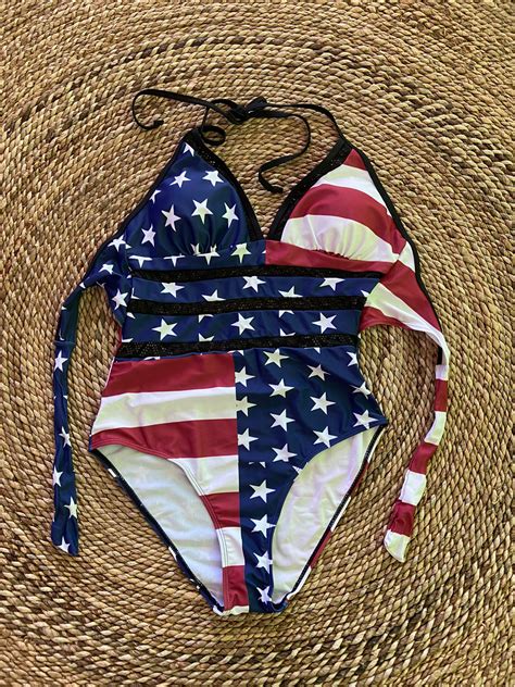 American Flag Bathing Suit Small For Sale In Las Vegas Nv Offerup