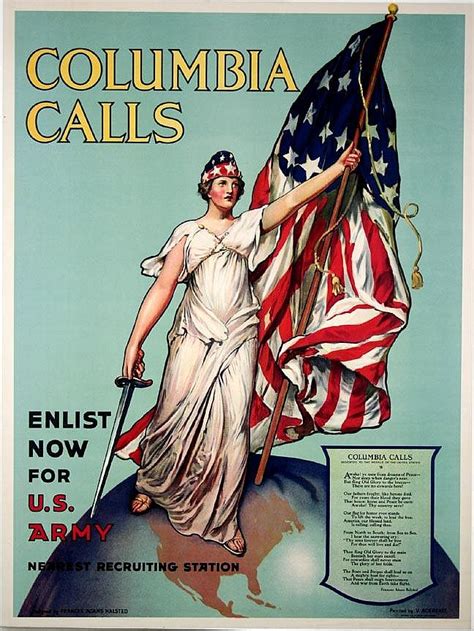 Lot - WORLD WAR I PROPOGANDA POSTER