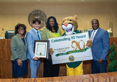 The City Of Belle Glade Recognizes Pbscs 90th Anniversary Palm Beach