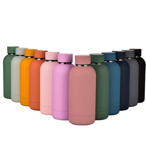 Wholesale Double Wall Thermo Flask 350ml Stainless Steel Rubber Matte