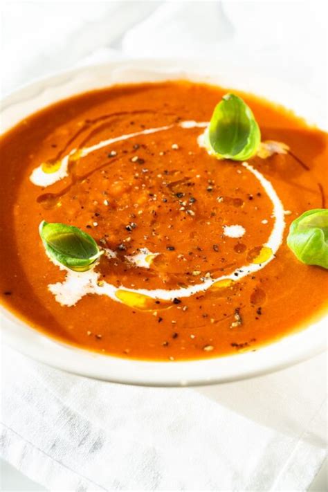 Easy Tomato Soup Keto Low Carb Tatiana Chizganova