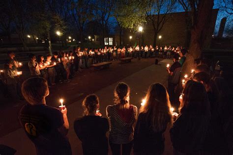 Candlelight vigil for Nepal | Goshen College