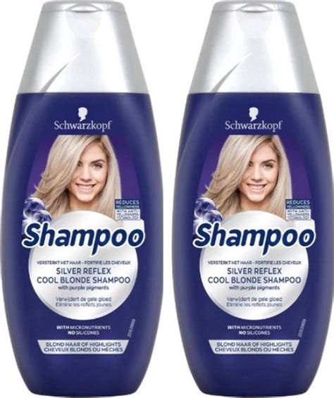 Schwarzkopf Shampoo Silver Reflex Cool Blond X Ml Bol