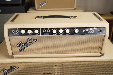 1964 Fender Bassman 6g6 B Cab Rare Export Model