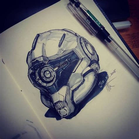 Robot Head Drawing at GetDrawings | Free download