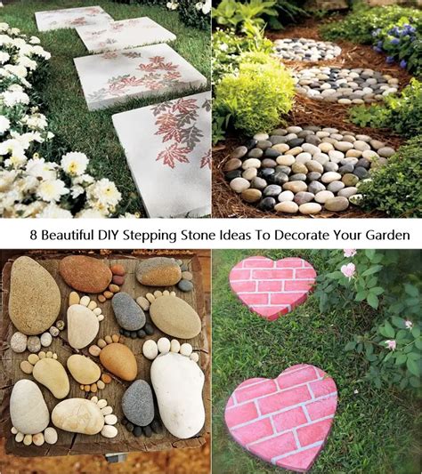 8 Beautiful Diy Stepping Stone Ideas To Decorate Your Garden