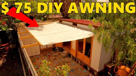 DIY Awning with Step By Step Guide - Blitsy