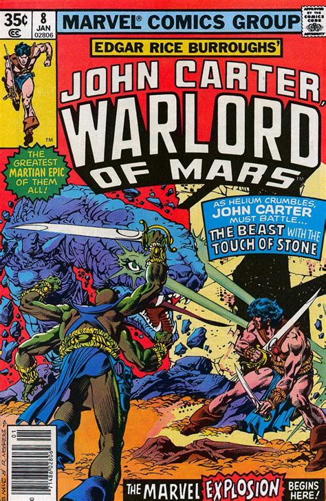 John Carter Warlord Of Mars 8 P 30 HALF SPLASH JOHN CARTER IN EVERY