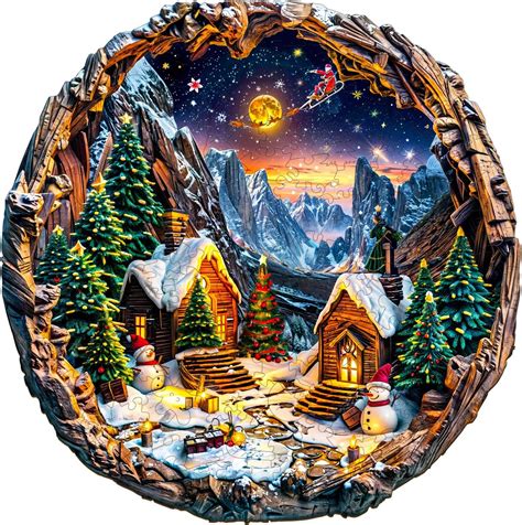 Amazon WOODBESTS Wooden Puzzles For Adults 100 Piece S 8 5 X8 5