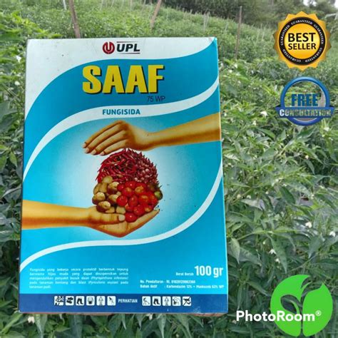 jual fungisida saaf  wp  gram shopee indonesia