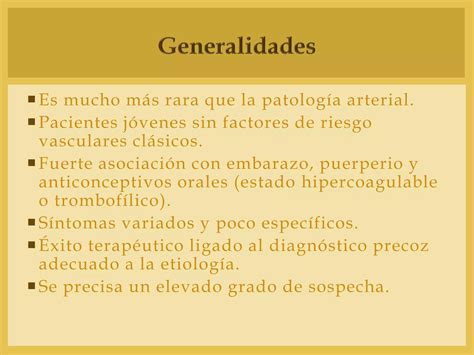 Trombosis De Los Senos Venosos Cerebrales PPT