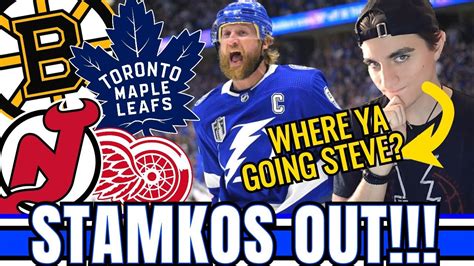 Steven Stamkos Leaving Tampa Bay Maple Leafs Devils Whos Next