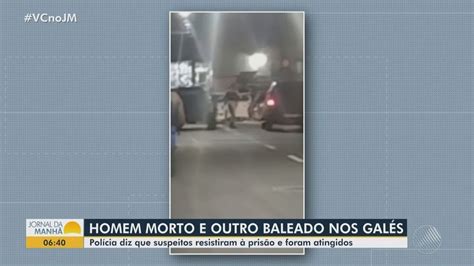 Homem morre e outro fica ferido após troca de tiros policiais no