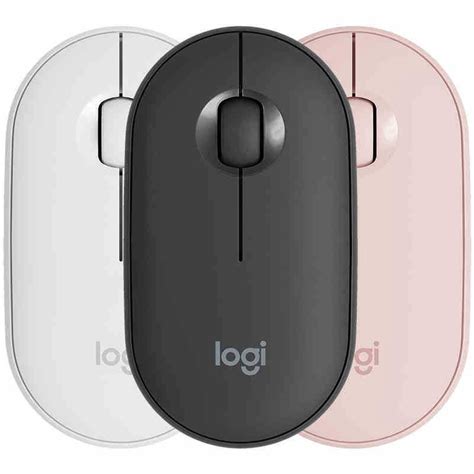 Logitech pebble Bluetooth wireless mouse slim beautiful | Shopee ...