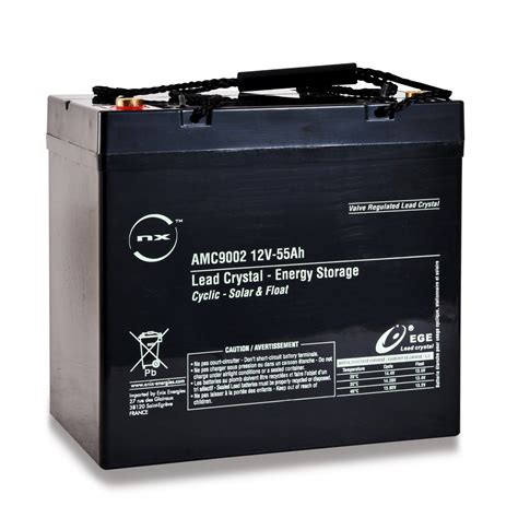 Batteria Lead Crystal 6 CNFJ 55 12V 55Ah M6 F Panamar