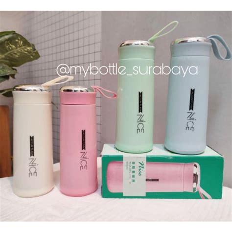 Jual Botol Nice Kacabotol Kaca Nicetumbler Nice Kaca Pakai Boxbotol
