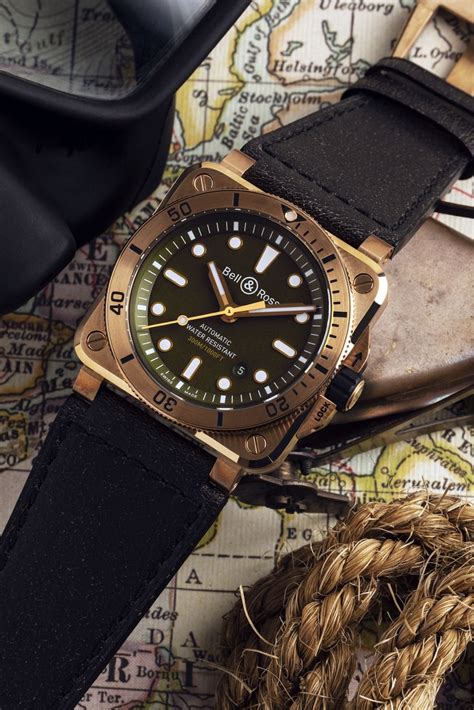 Cortina Watch And Bell Ross Debut The Br Diver Bronze Demiurgus