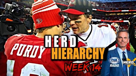 Herd Hierarchy Colin Cowherd Ranks The Top 10 Nfl Teams After Week 14 The Herd Now The Herd