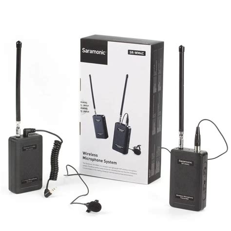 Saramonic SR-WM4C Wireless Lavalier Microphone System - Microphone ...