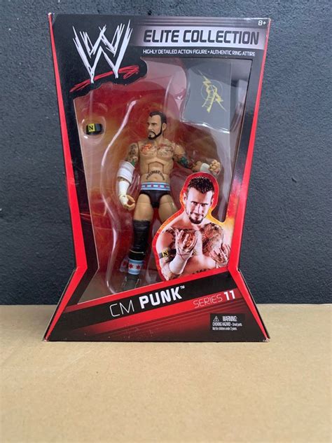 WWE Elite series 11 Cm punk, Hobbies & Toys, Toys & Games on Carousell