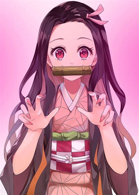 Gambar Anime Nezuko Kawaii Pin On Anime Wallpapers By Yuki Aka Images