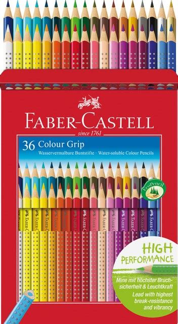 Kleurpotloden Faber Castell Grip set à 36 stuks assorti Alles voor