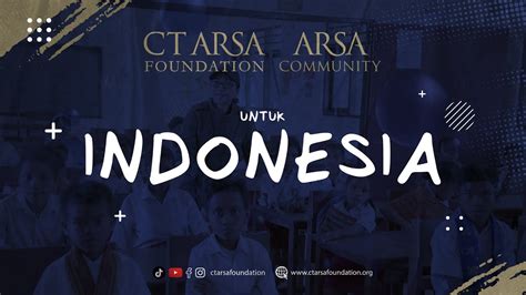 Ctarsa Foundation Untuk Indonesia Youtube