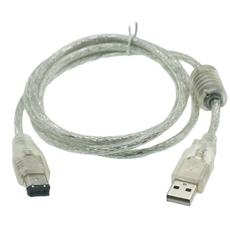 1pcs 15m Firewire Ieee 1394 6 Pin Male To Usb 20 Male Adaptor Convertor Cable Cord Amazonca