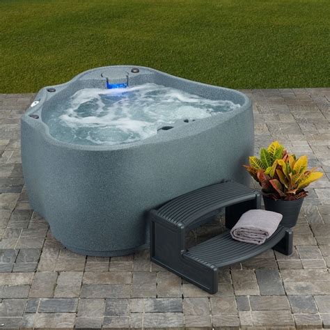 Aquarest Spas Ar 300 Select 2 Person 20 Jet Plug And Play Hot Tub W Led Waterfall