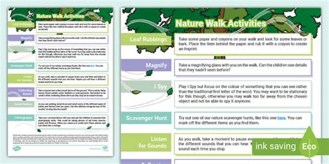 Nature Walk Activities Teacher Made Twinkl