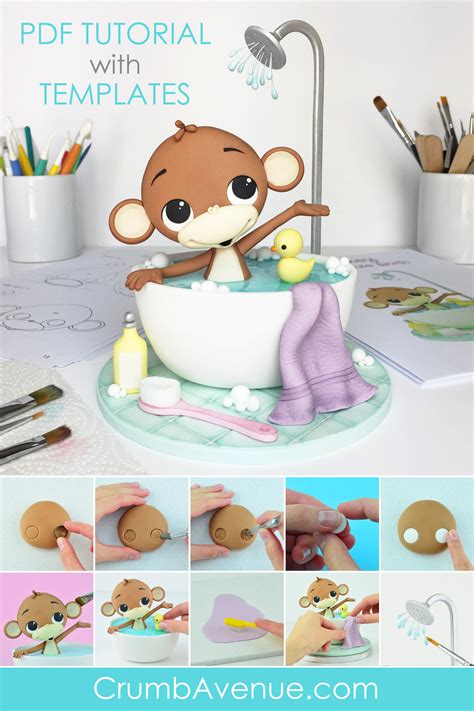 Cute Monkey Cake Topper Artofit