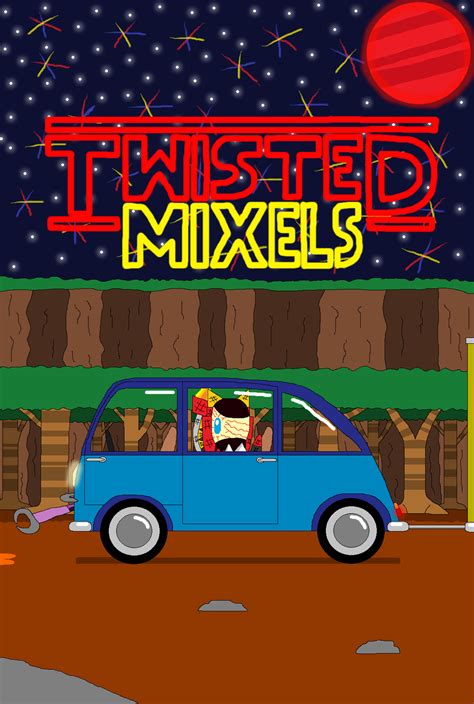 twisted mixels poster   tarzanwothaz  deviantart