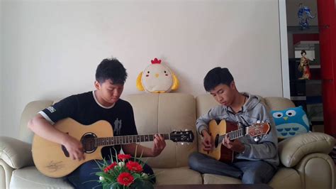 Jangan Lelah Guitar Acoustic Duet Shine Youtube