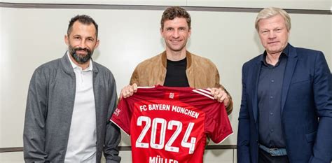 Thomas M Ller Extends Hi Bayern Munich Contract Until Match Daay