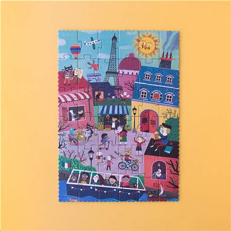 Night And Day In Paris Puzzle By Londji Reversible Paris