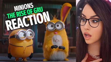 Minions The Rise Of Gru Trailer Reaction Youtube