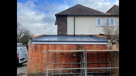 Sika Sarnafil Flat Roof With Decor Profiles In London Youtube