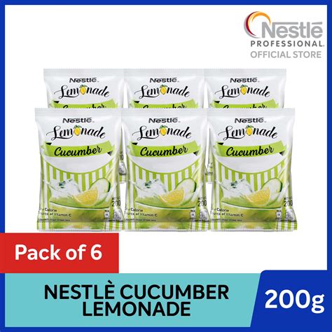 NESTLÉ Cucumber Lemonade 200g Pack of 6 Lazada PH