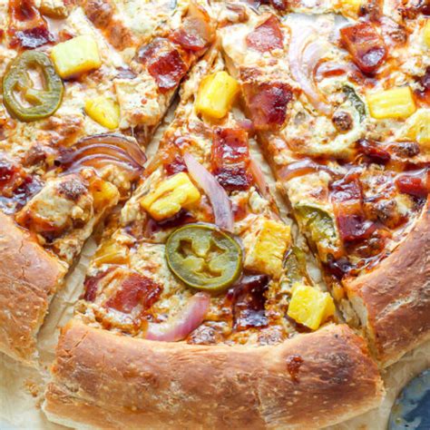 Bbq Bacon Hawaiian Pizza Baker By Nature