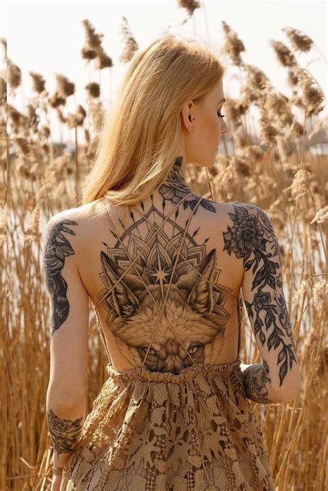 Full Back Tattoos For Women Telegraph