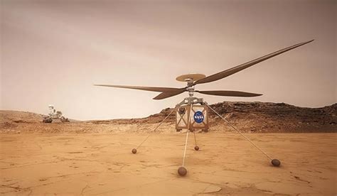 Вертолет NASA завершил летные испытания и готов лететь на Марс
