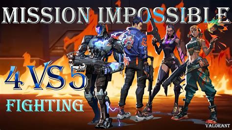 Valorant Kay O 4vs5 Mission Impossible YouTube