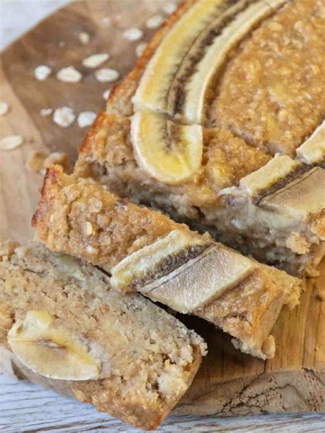 Bananenbrot Mit Haferflocken Kalorienarm Und Vegan