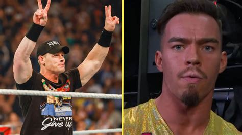 Austin Theory Breaks Silence John Cena Not Returning To Hhh S Wwe