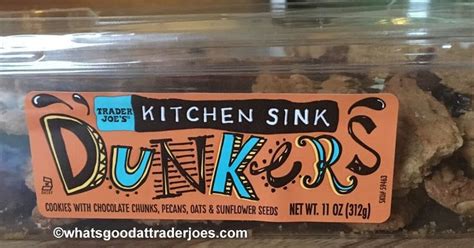 Trader Joe's Kitchen Sink Dunkers | Trader joes, Baking kit, Kitchen sink