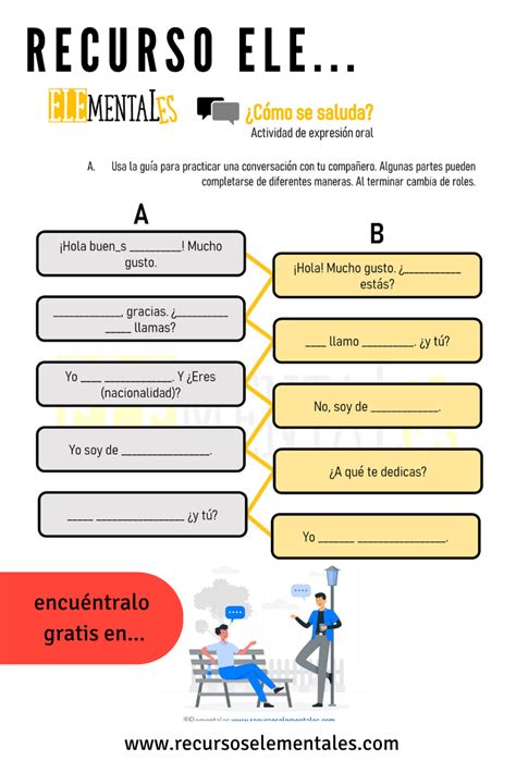 Como Presentarse En Espa Ol Guia De Coversaci N Ele Espa Ol